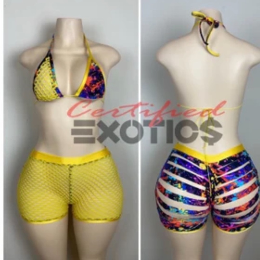 Exotic Dancer Two Piece Outfit